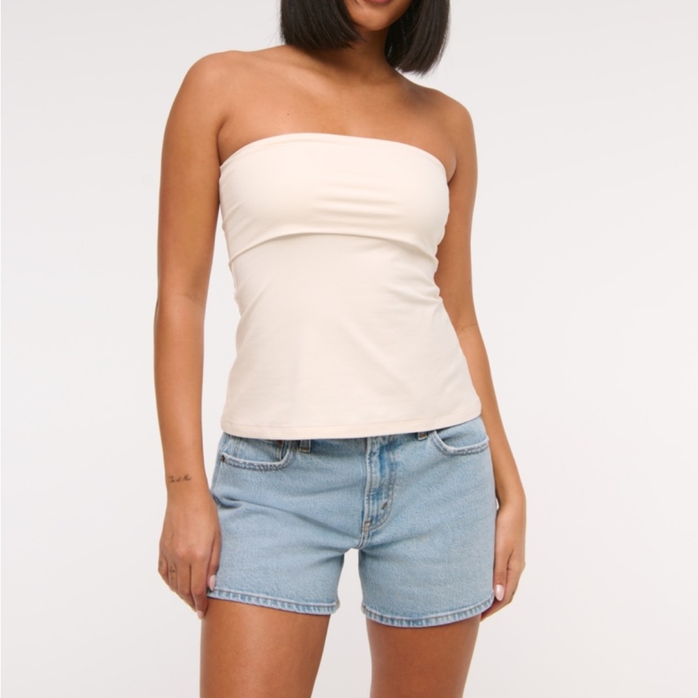 Abercrombie Mid-Rise A Line Short